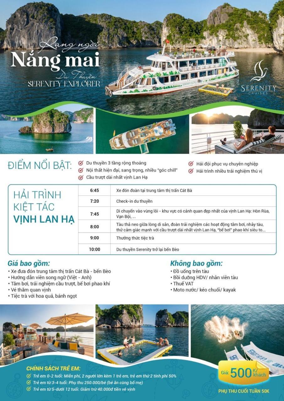 Nhat Anh Hotel Cat Ba Dong Khe Sau Exteriér fotografie
